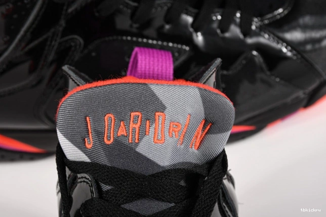Rep TBK Retro Jordan 7 Air Patent 313358-006 Black 0824